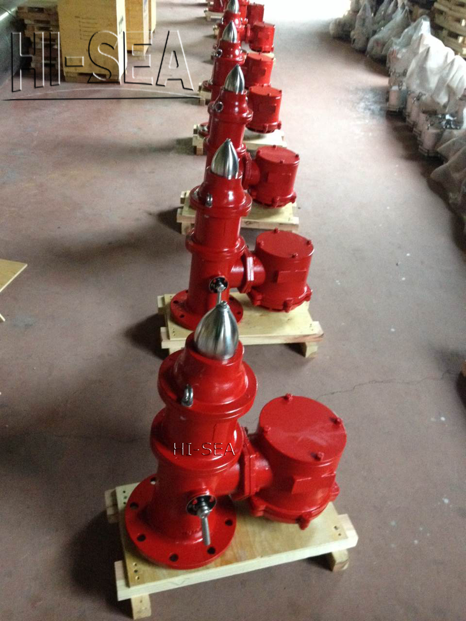 Cast Steel Pressure Vacuum Valve in factory